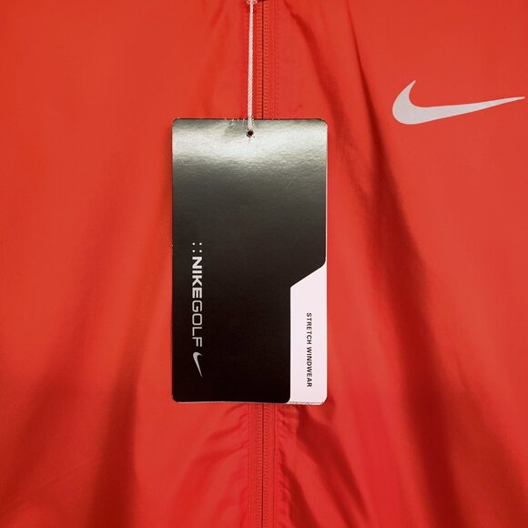 Nike Golf Full-Zip Shield RED Jacket 726401 Size Med - NWT - Picture 6 of 7